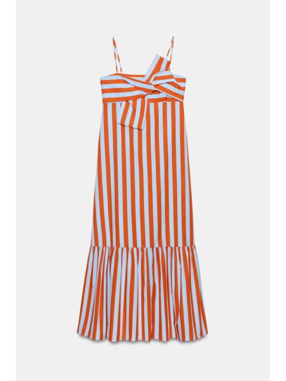 ZARA STRIPED KNOT DRESS 7937/320/104